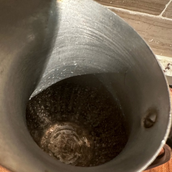 Vintage Puralum Johnie Walker Aluminum Pitcher Carafe for Display only Italy - Picture 5 of 12